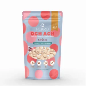 Perro OCH ACH Królik 40g przysmaki liofilizowane