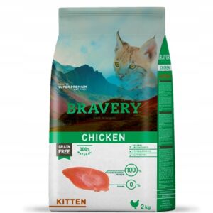 Bravery Cat Kurczak 2kg dla Kociąt