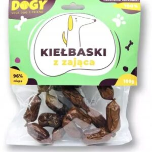 DOGY Kiełbaski z Zająca 100g