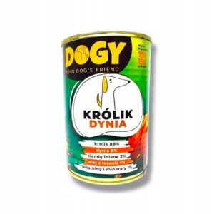 DOGY Królik z Dynią 400g