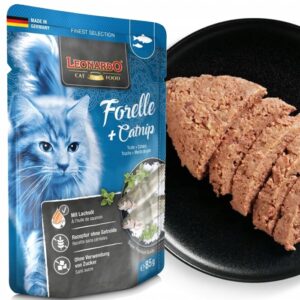 Leonardo Pstrąg i kocimiętka 85g