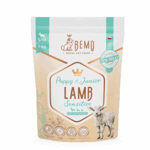 BEMO SENSITIVE Jagnięcina Szczeniak 1kg S/M