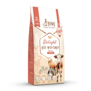 Bemo DELIGHT Wołowina z Indykiem 3kg S/M