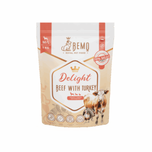 Bemo DELIGHT Wołowina z Indykiem 1kg M/L