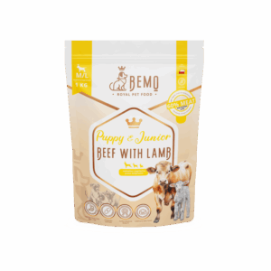 Bemo Wołowina z Jagnięciną Szczeniak 1kg M/L