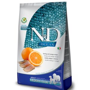 Farmina ND Ocean Śledź Pomarańcz 2,5kg Ś/D