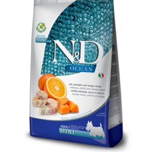 Farmina ND Ocean Dorsz Dynia Pomarańcz 2,5kg Małe