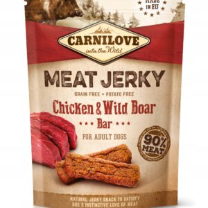 Carnilove Jerky Kurczak Dzik 100g