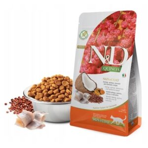 Farmina ND Quinoa Skóra Sierść Śledź 1,5kg