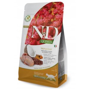 Farmina ND Quinoa Skóra Sierść Przepiórka 300g