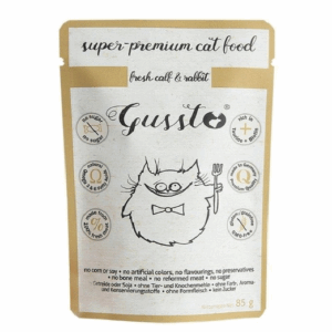 Gussto Cat Świeża Cielęcina i Królik 85g