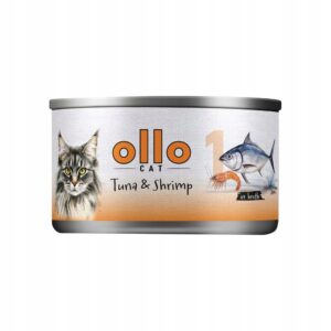 Ollo Cat nr 1 Tuńczyk i Krewetki 70g