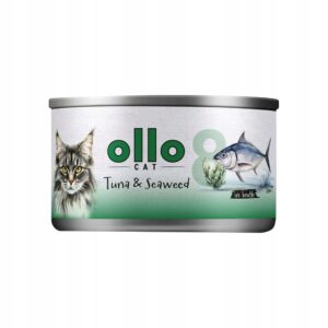 Ollo Cat Nr 8 Tuńczyk i Wodorosty 70g
