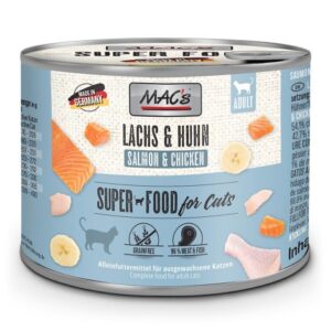 Mac's Cat Łosoś i Kurczak puszka 200g
