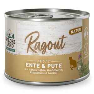 WILDES LAND CAT Ragout Kaczka z Indykiem 180g