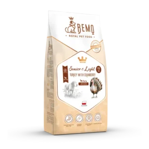 Bemo dla Seniora i psów z nadwagą Indyk z żurawiną 15kg
