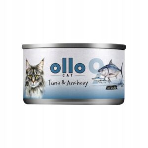 Ollo Cat Nr 9 Tuńczyk i Anchois 70g