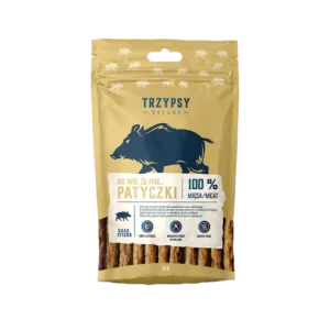 TRZYPSY Sie wie, że psie patyczki z Dzika 70g