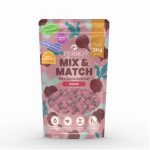 Perro MIX & MATCH Burak 20g Przysmaki liofilizowane