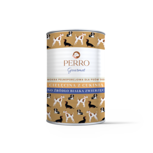 Perro Gourmet Cielęcina z Cukinią 400g