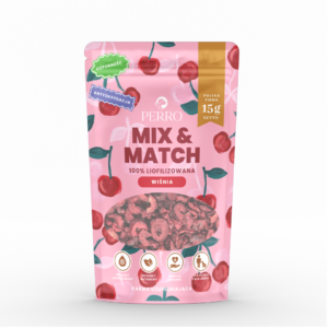 Perro MIX & MATCH Wiśnia 15g Przysmaki liofilizowane