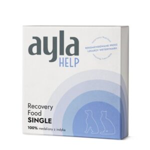 AYLA HELP Recovery Food Single medaliony z Indyka 38g dla Psa i Kota
