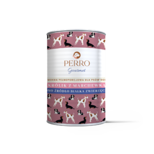 PERRO Gourmet Królik z Marchewką 400g