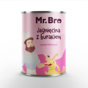 Mr. Bro Jagnięcina z Burakiem 400g